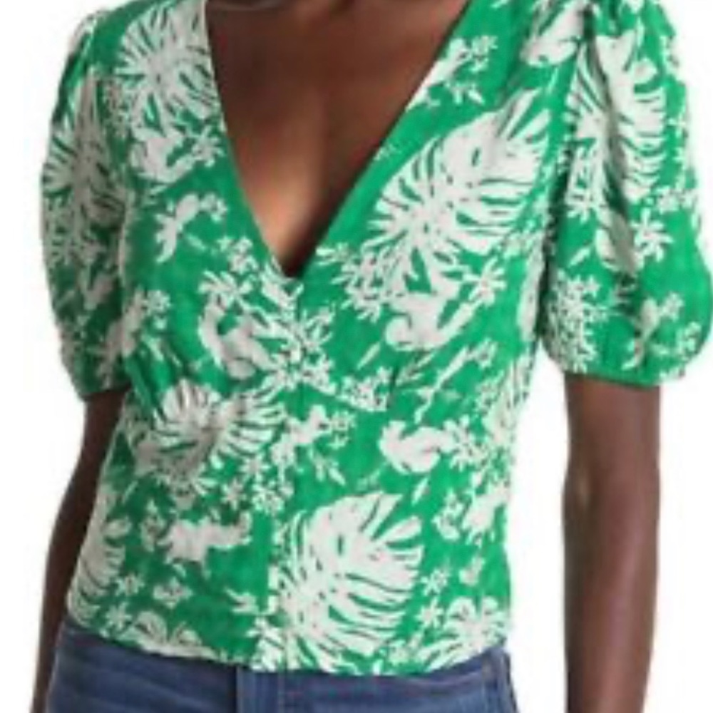 Bohemian floral top